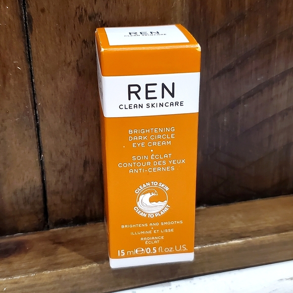 REN Clean Skincare: Brightening Dark Circle Eye Cream ( NIB .5 fl oz ) - Picture 2 of 6